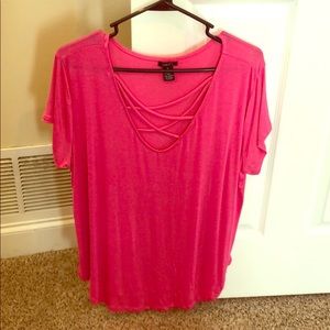 Pink top